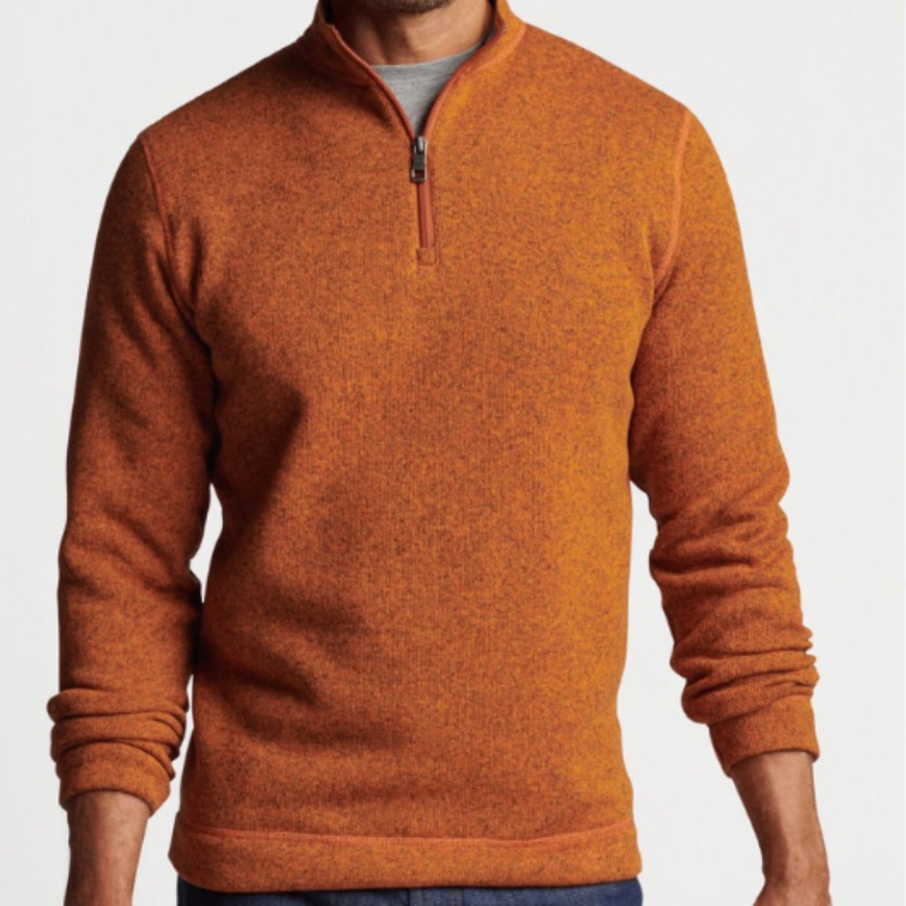 Peter Millar Crown Fleece Quarter-Zip Pullover - Picture 3 of 9